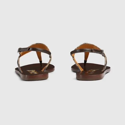 Interlocking G Web Sandal