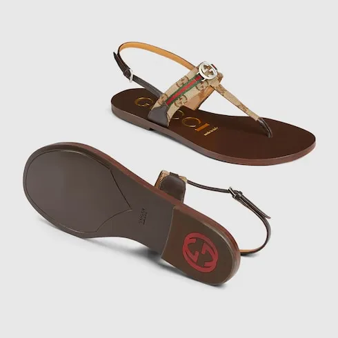 Interlocking G Web Sandal