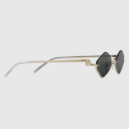 Geometric Frame Sunglasses