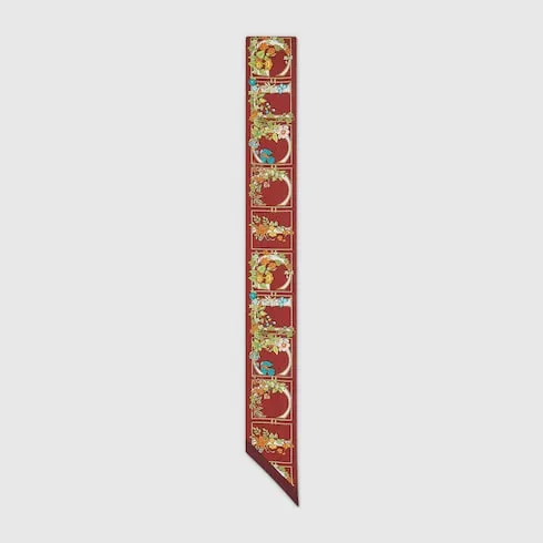 Printed Silk Twill Ribbon
