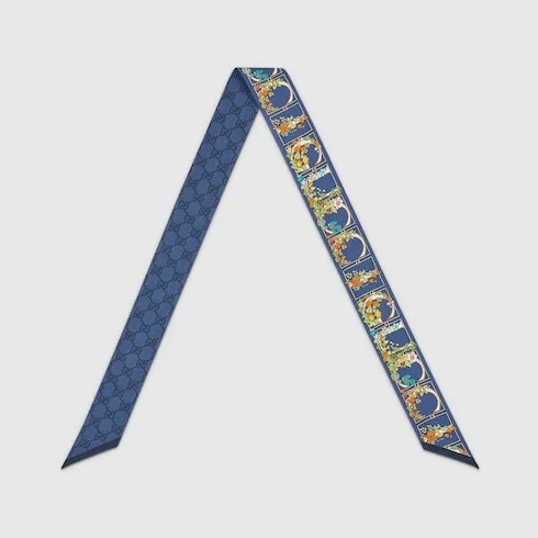 Printed Silk Twill Ribbon