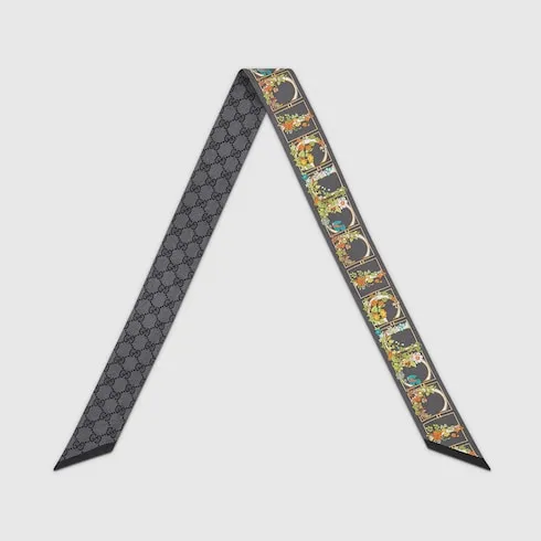 Printed Silk Twill Ribbon