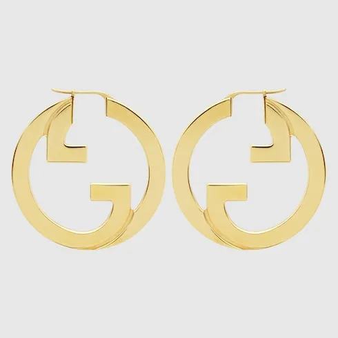 Gucci Blondie Hoop Earrings