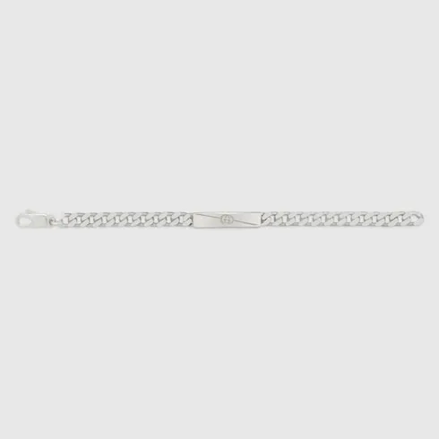 Diagonal Interlocking G Bracelet