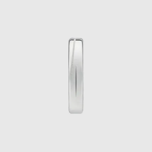 Diagonal Interlocking G Thin Ring
