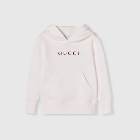 Children's Hooded Sweatshirt With Embroidery