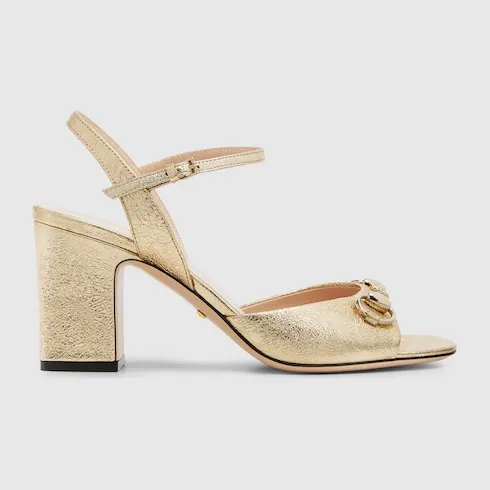 Mid-Heel Sandal With Horsebit