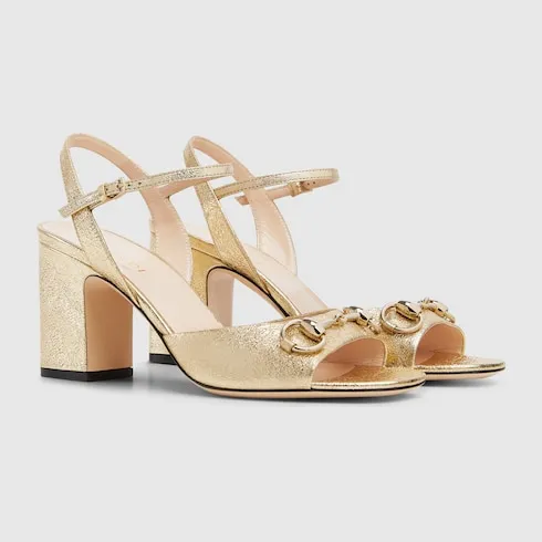 Mid-Heel Sandal With Horsebit