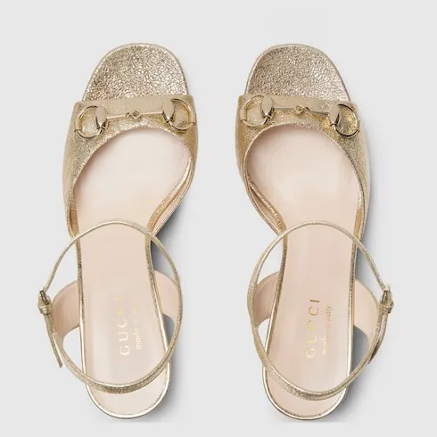 Mid-Heel Sandal With Horsebit