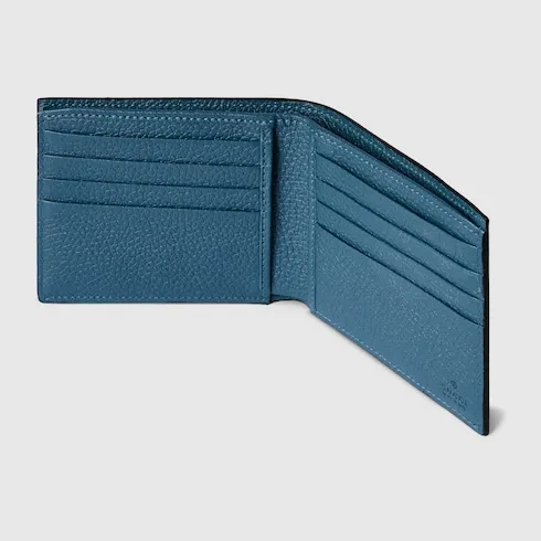 Bi-Fold Wallet With Gucci Script