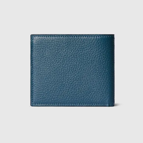 Bi-Fold Wallet With Gucci Script