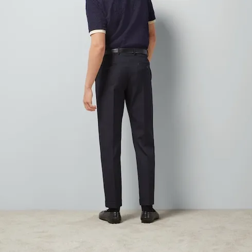 Wool Twill Trousers