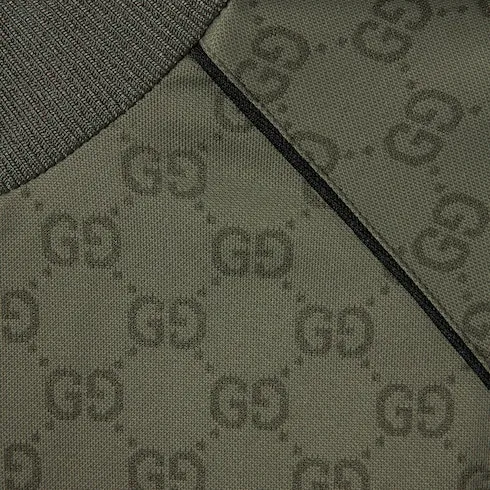 Gg Jersey Jacquard Zip Jacket