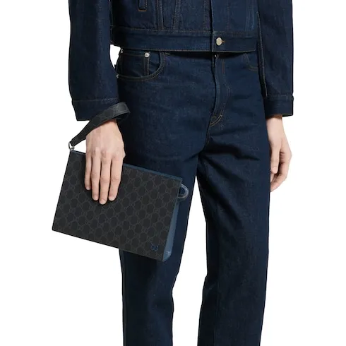 Bi-Color Small Pouch