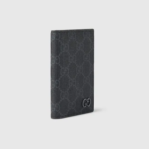 Bi-Color Gg Long Card Case