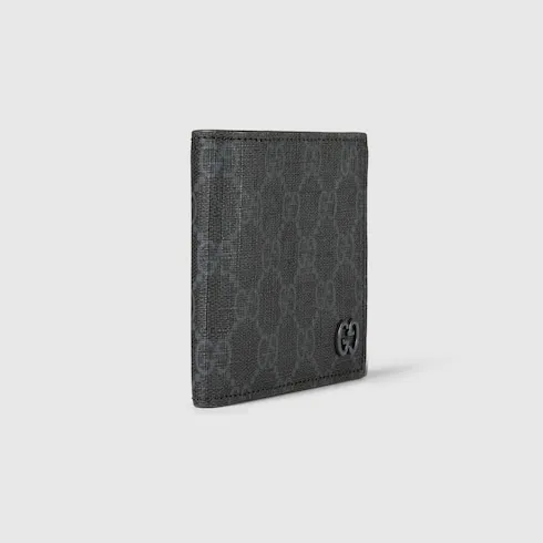 Grey Interior Gg Bi-Fold Wallet