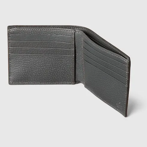 Grey Interior Gg Bi-Fold Wallet