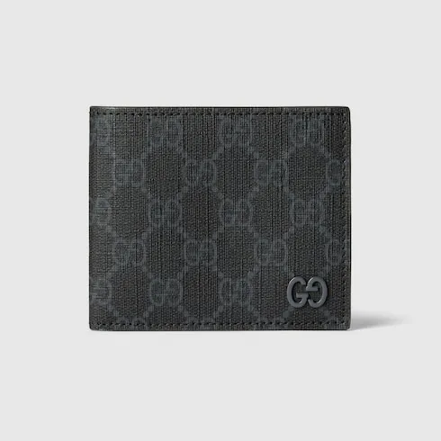 Grey Interior Gg Bi-Fold Wallet