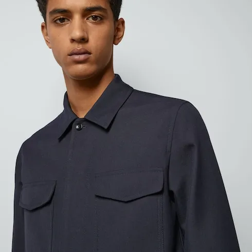 Wool Twill Jacket