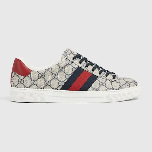 Gucci Ace Trainer With Web