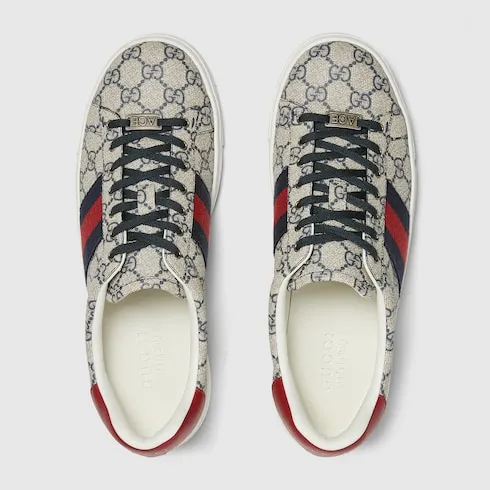Gucci Ace Trainer With Web