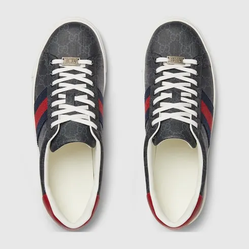 Gucci Ace Trainer With Web
