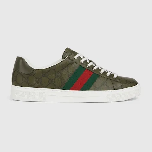 Gucci Ace Sneaker With Web