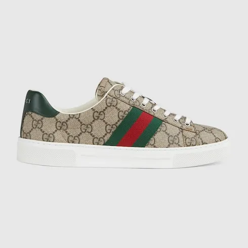 Gucci Ace Trainer With Web