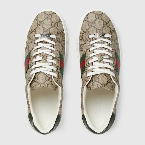 Gucci Ace Trainer With Web