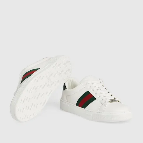 Gucci Ace Trainer With Web