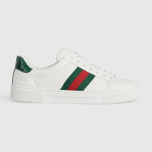 Gucci Ace Trainer With Web