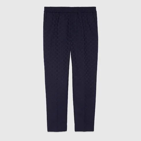 Gg Canvas Track Bottoms