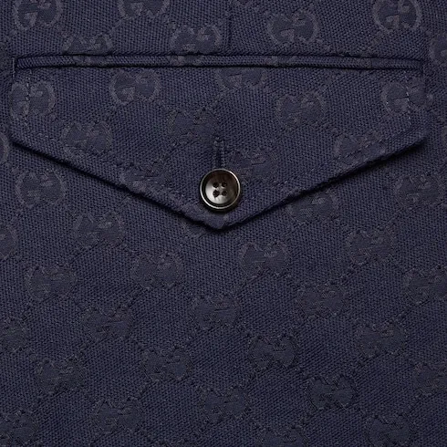 Gg Canvas Track Bottoms