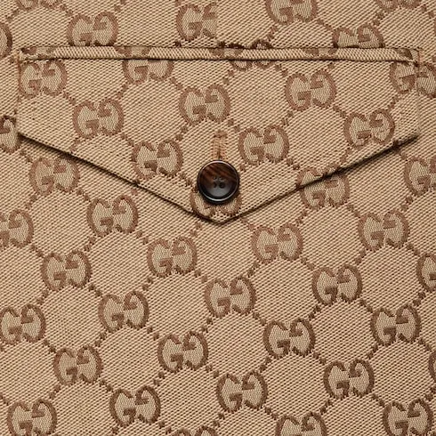 Gg Canvas Track Bottoms