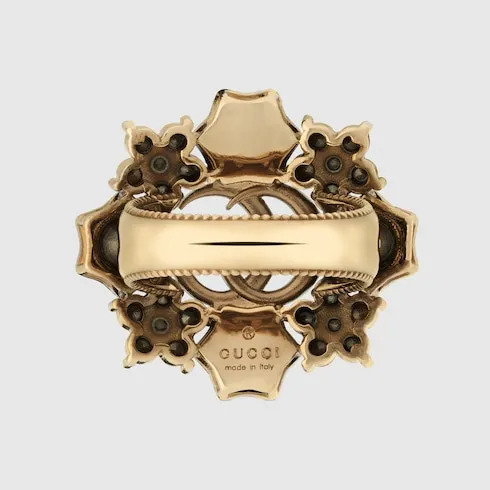 Gg Marmont Crystal Ring