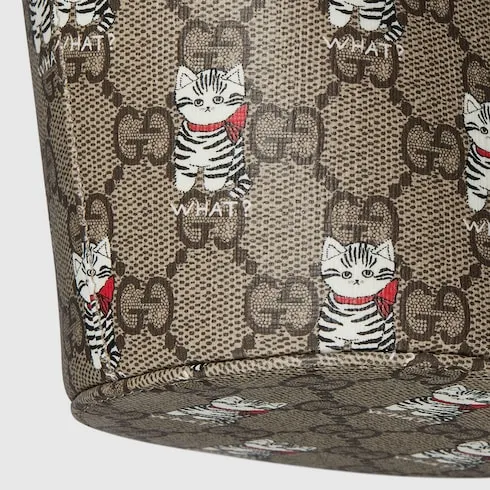 Children's Printed Gg Bucket Bag