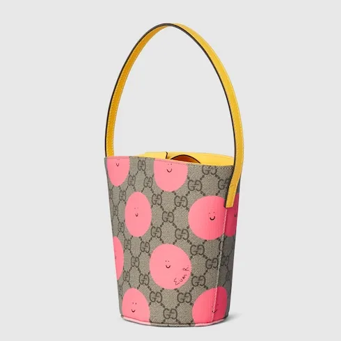 Children's Printed Gg Bucket Bag