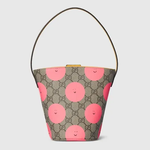 Children's Printed Gg Bucket Bag