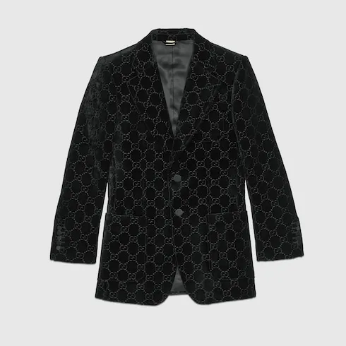 Gg Velvet Jacket