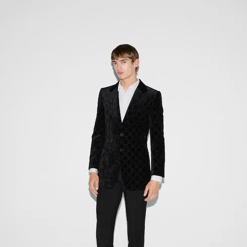 Gg Velvet Jacket