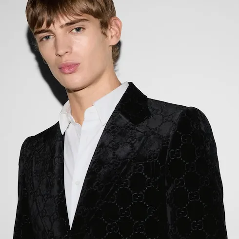 Gg Velvet Jacket