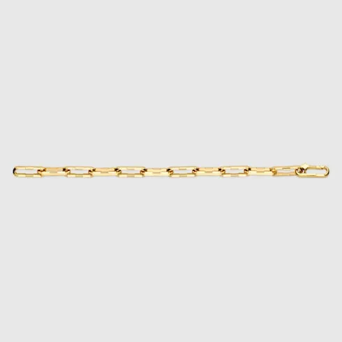 Gucci Link To Love 18K Wide Chain Bracelet
