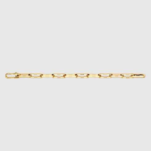 Gucci Link To Love 18K Wide Chain Bracelet