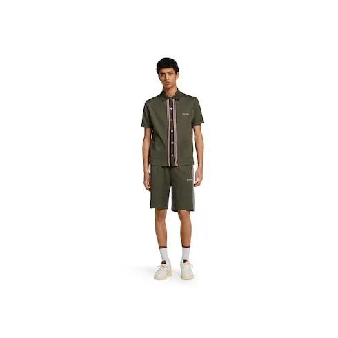 Cotton Piquet Polo Shirt With Embroidery