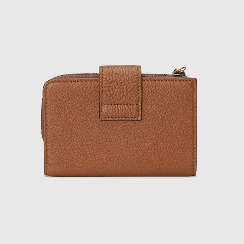 Medium Double G Wallet With Bamboo