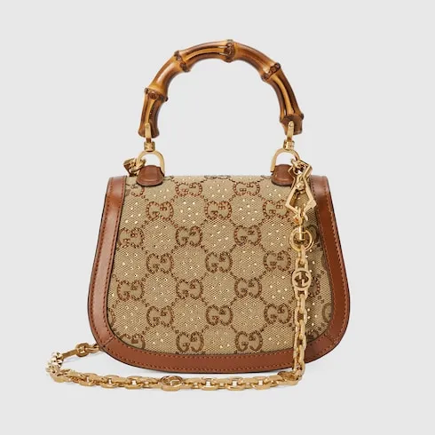 Gucci Bamboo 1947 Crystals Mini Bag