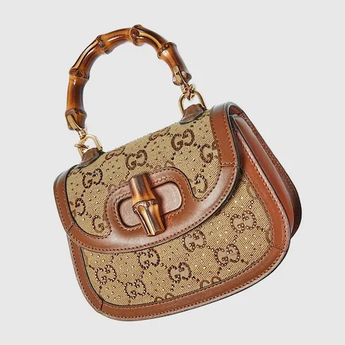 Gucci Bamboo 1947 Crystals Mini Bag
