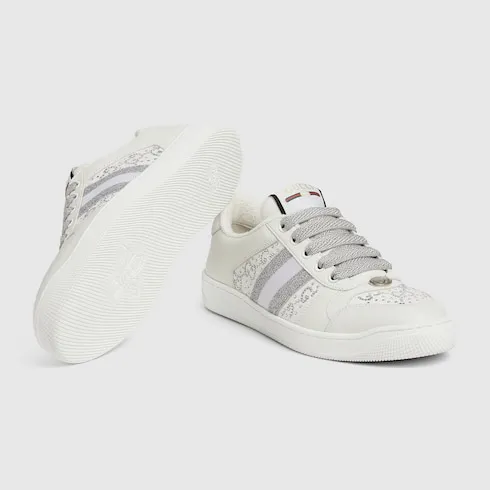 Gg Crystal Screener Sneaker