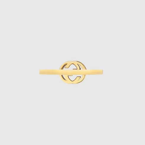 Gucci Interlocking Diamond 18K Ring