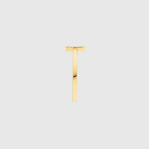 Gucci Interlocking Diamond 18K Ring